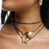 Stainless Steel And Titanium Steel Animals Zodiac Jewelry Electroplated Necklace And Earrings For Women