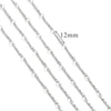Stainless Steel And Titanium Steel Chain Accessories Electroplated 18K Gold Stick S Chain Strip Jewelry