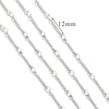 Stainless Steel And Titanium Steel Chain Accessories Electroplated 18K Gold Stick S Chain Strip Jewelry