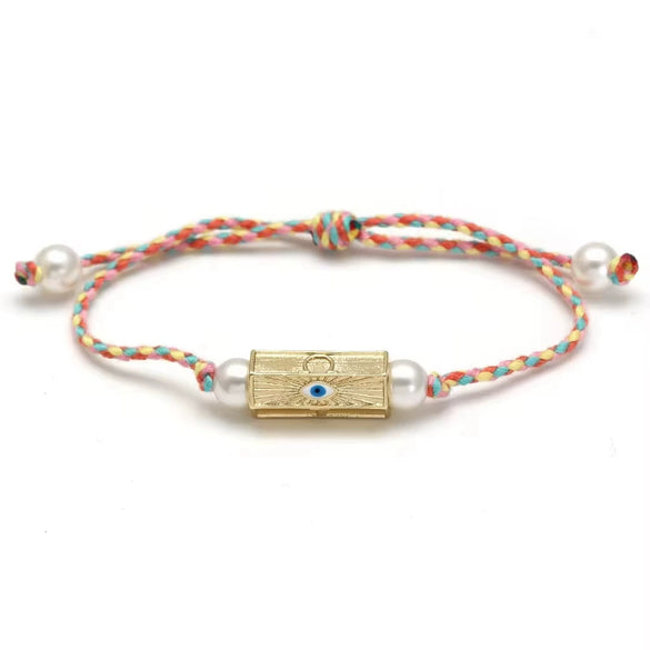 Stainless Steel And Titanium Steel Dopamine Bracelet With Geometric And Heart Pattern Electroplating