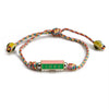 Stainless Steel And Titanium Steel Dopamine Bracelet With Geometric And Heart Pattern Electroplating
