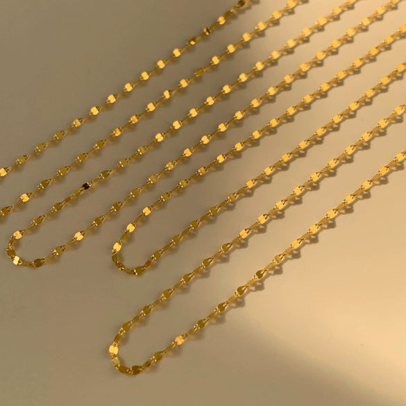 Stainless Steel And Titanium Steel Double Lip Chain Snake Bone U Shape Hiphop Women's Light Luxury Niche Design Sense Clavicle Chain Necklace Accessories With Electroplating