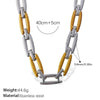 316L Stainless Steel And 316L Stainless Steel Electroplated Women's Earrings Bracelet Necklace Set Hiphop Fashion