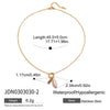 Stainless Steel And Titanium Steel Freshwater Pearl Clavicle Chain Ins Style Electroplated