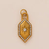 Stainless Steel And Titanium Steel Geometric Style Pendant Necklace With Electroplating And Vacuum Plated 18K Gold Color Protection