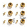 Stainless Steel And Titanium Steel Handmade Diy Totem Pattern Positioning Beads Clip Wire Buckle Jewelry With Electroplating Treatment
