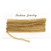 Stainless Steel And Titanium Steel Jewelry Accessories Tail Chain Extension Chain Bracelet And Necklace Extension Chain Electroplated And Handmade