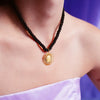 Stainless Steel And Titanium Steel Jewelry With Sunflower Design And Electroplating Process For Women