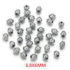 Stainless Steel And Titanium Steel Lantern And Curved Beads Vacuum Goldplated Electroplated Diy Handmade Jewelry Accessories Beads