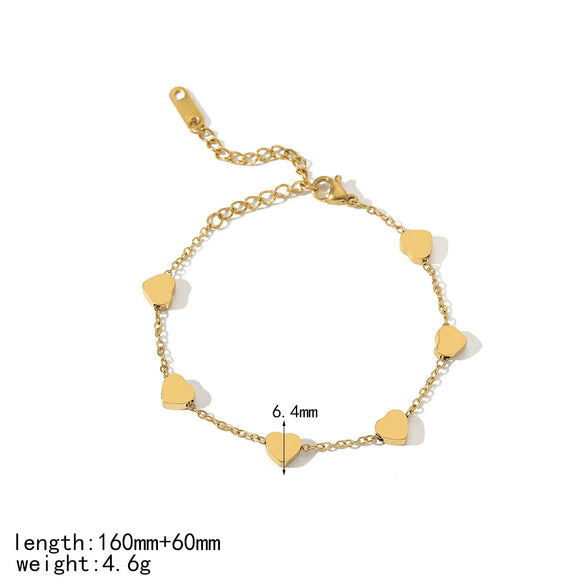 Stainless Steel And Titanium Steel Love Bracelet With Zircon And Diamond Design For Women Highend Light Luxury 18K Gold Fadeless