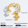 Stainless Steel And Titanium Steel Love Cross Pendant Necklace With U Shape Pattern Electroplated For Women Fashion Clavicle Chain