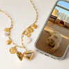 Stainless Steel And Titanium Steel Love Photo Box Pendant Necklace With Electroplating For Women