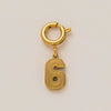 Stainless Steel And Titanium Steel Lucky Number Pendant Necklace With Letters And Text Pattern Electroplating And Vacuum Plating Process Fashion Style