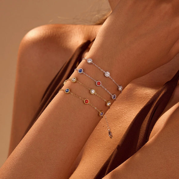 Stainless Steel And Titanium Steel Necklace And Bracelet With Heart Water Drop Bell Pattern Electroplated Fashion Style