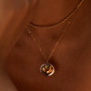 Stainless Steel And Titanium Steel Nonfading Love Clavicle Chain Electroplated Women's Jewelry