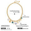 Stainless Steel And Titanium Steel Pendant Pearl Necklace For Women Electroplated Light Luxury Niche Jewelry