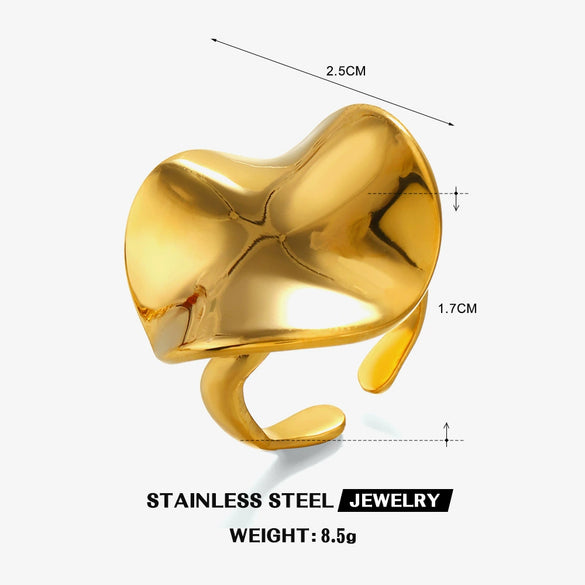 Stainless Steel And Titanium Steel Round Geometric Jewelry Suit With Electroplating For Women