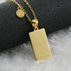 316L Stainless Steel And 316L Stainless Steel Twelve Constellations Pendant Necklace With Cross Chain And Electroplating