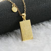 316L Stainless Steel And 316L Stainless Steel Twelve Constellations Pendant Necklace With Cross Chain And Electroplating