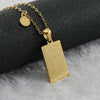 316L Stainless Steel And 316L Stainless Steel Twelve Constellations Pendant Necklace With Cross Chain And Electroplating