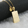 316L Stainless Steel And 316L Stainless Steel Twelve Constellations Pendant Necklace With Cross Chain And Electroplating