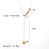 Stainless Steel And Titanium Steel Unisex Highend Necklace And Hand Jewelry With Ballbead And Snake Bone Chain Electroplating Design