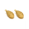Stainless Steel Angel Heart Corn Hollow Pendant Accessories For Ladies Jewelry Diy