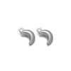 Stainless Steel Angel Heart Corn Hollow Pendant Accessories For Ladies Jewelry Diy