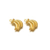 Stainless Steel Angel Heart Corn Hollow Pendant Accessories For Ladies Jewelry Diy