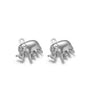 Stainless Steel Angel Heart Corn Hollow Pendant Accessories For Ladies Jewelry Diy
