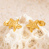 Stainless Steel Animal And Zodiac Shape Electroplated Earrings