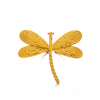 Stainless Steel Animal Dragonfly Ring Electroplated Simple Style For Women