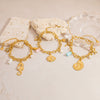 Stainless Steel Animal Style Geometric Ushaped Star Marine Life Electroplated Bracelets