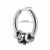 Stainless Steel Animal Zodiac Geometric Leaf Snakeshaped Skull Ear Buckle Earrings And Ear Bone Ring With Electroplating
