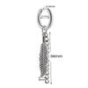 Stainless Steel Animal Zodiac Geometric Leaf Snakeshaped Skull Ear Buckle Earrings And Ear Bone Ring With Electroplating