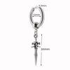 Stainless Steel Animal Zodiac Geometric Leaf Snakeshaped Skull Ear Buckle Earrings And Ear Bone Ring With Electroplating
