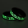 Stainless Steel Animal Zodiac Luminous Ring Electroplated Jewelry For Men And Women