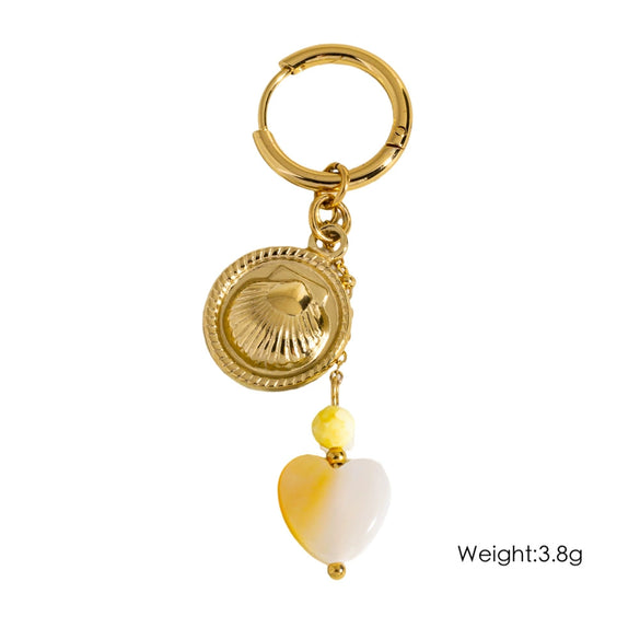 Stainless Steel Animal Zodiac Original Design Electroplated Women's Earrings