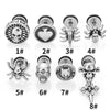 Stainless Steel Animal Zodiac Style Polish Earrings