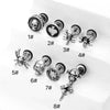 Stainless Steel Animal Zodiac Style Polish Earrings