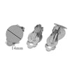Stainless Steel Antiallergy Electroplated Diy Handmade Ear Clip Jewelry