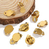 Stainless Steel Antiallergy Electroplated Diy Handmade Ear Clip Jewelry