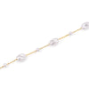 Stainless Steel Bead Chain Antipearl Chain Vacuum Electroplating Rice Bead Chain Fashion Necklace Bracelet Diy With Electrolytic Brightening And String Of Pearls Pattern