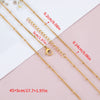 Stainless Steel Bead Chain Clip Ball Chain With Beads Electroplated Diy Jewelry Accessories Wholesale Material
