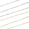 Stainless Steel Bead Chain Jewelry Accessories Handmade With Electrolysis Craft