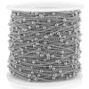 Stainless Steel Bead Chain Jewelry Accessories With Totem Pattern And Electroplating Process For Diy Necklace And Bracelet Making