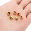 Stainless Steel Bead Earrings Accessories With Vacuum Electroplating And Welding Handmade Diy