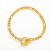 Stainless Steel Bee Pattern Electroplated Buckle Jewelry Accessories