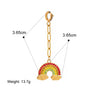 Stainless Steel Bikini Pendant Connection Buckle Jewelry Accessories With Electroplating Process