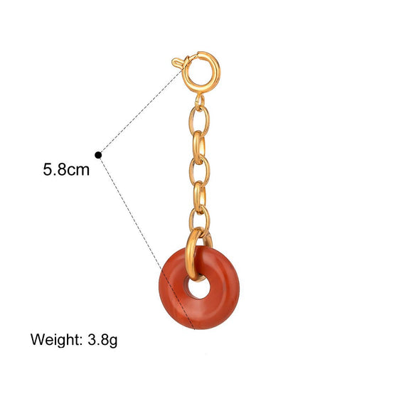 Stainless Steel Bikini Pendant Connection Buckle Jewelry Accessories With Electroplating Process